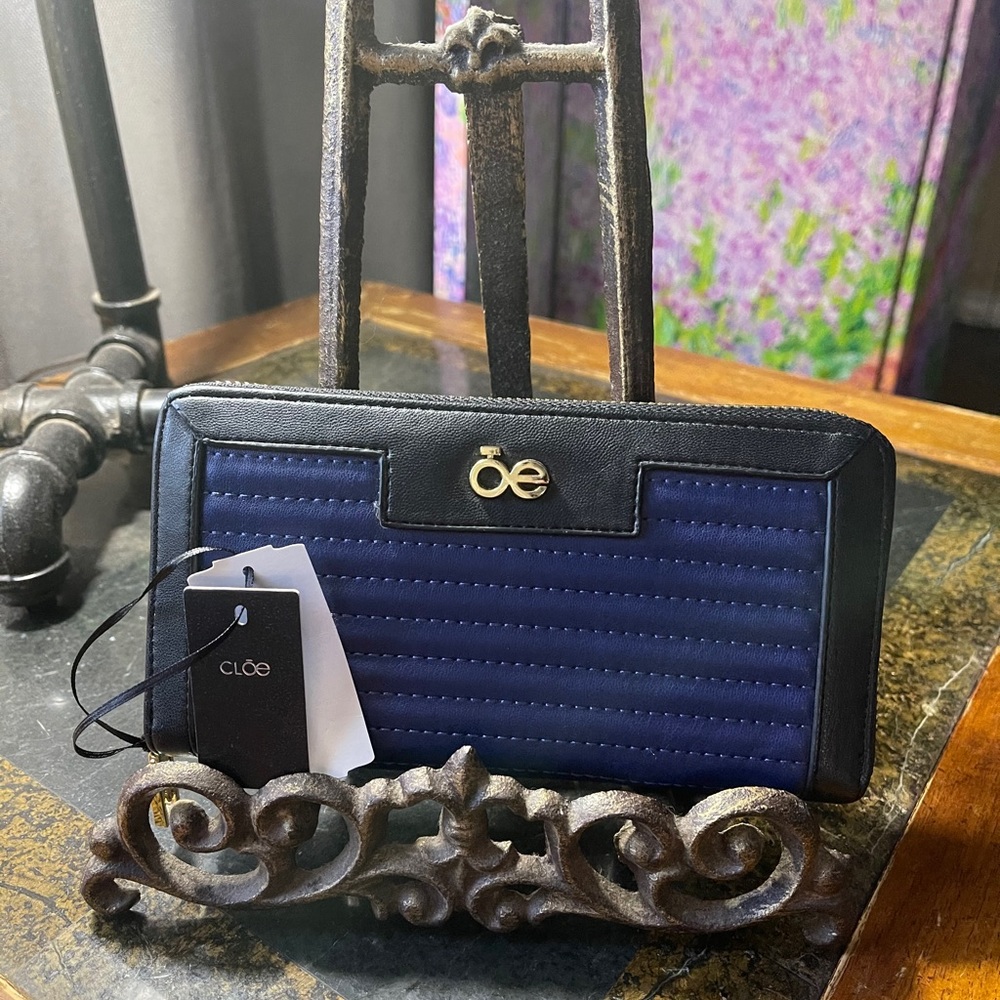 Blue/Black wallet